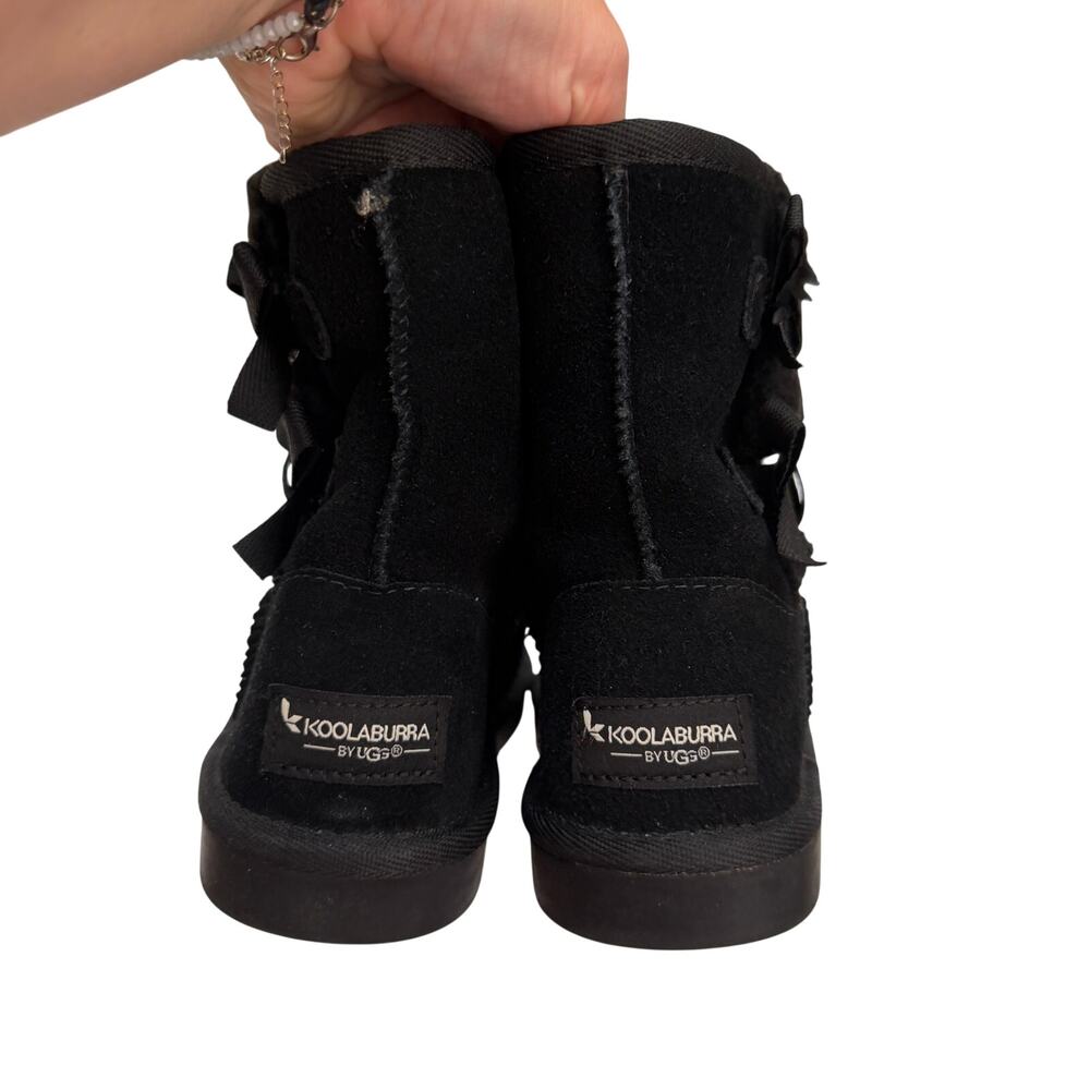 Koolaburra by UGG Black K Victoria Short Boot Girls 13 - Picture 7 of 8